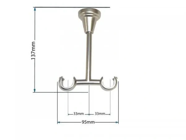 19x19 mennyezeti tartó