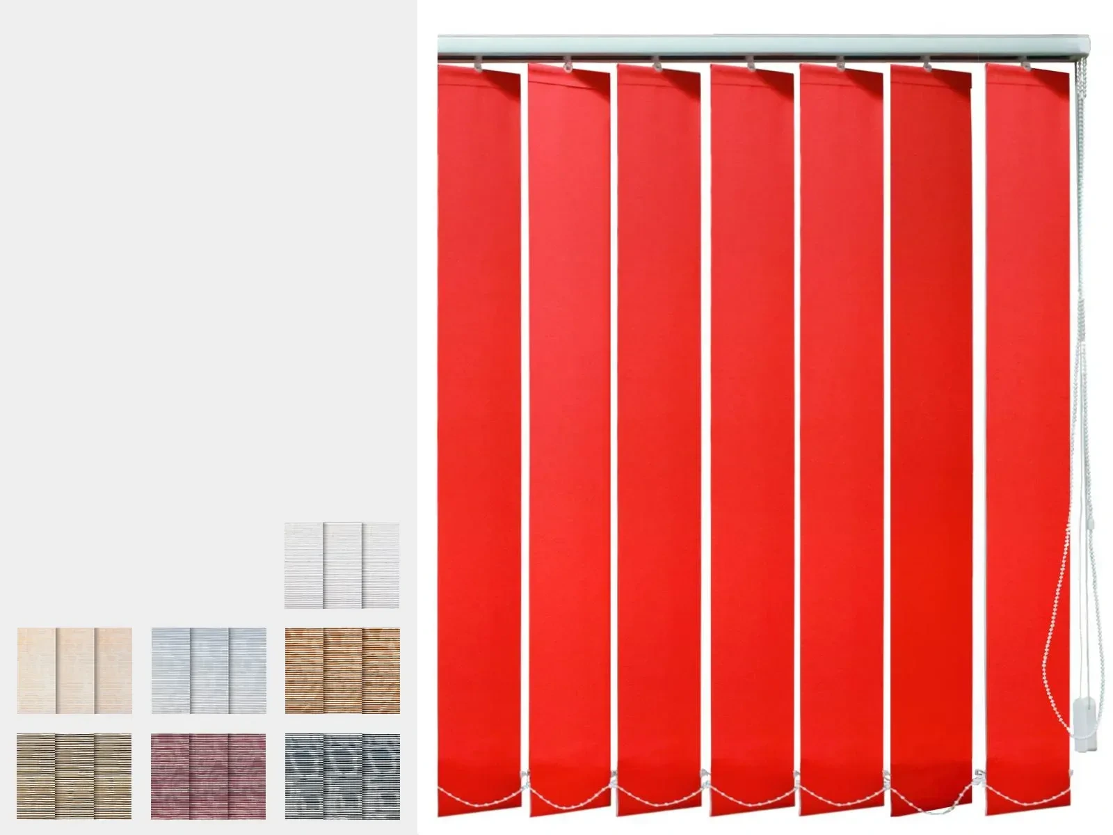 Szalagfüggöny - BORNEÓ szövet