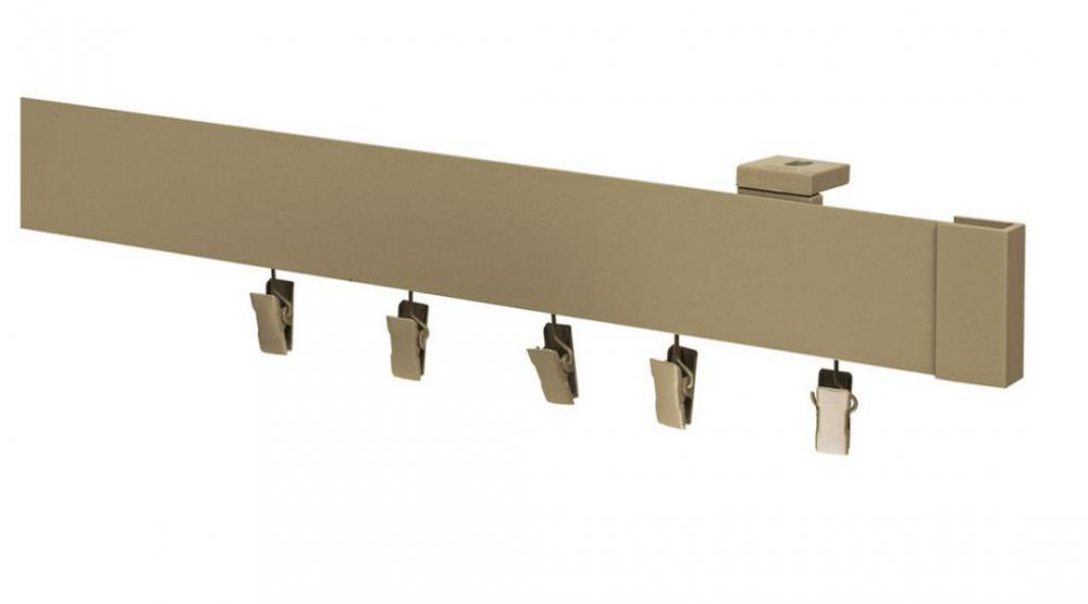 Egysínes mennyezeti MODERN karnis - PATINA árnyalat