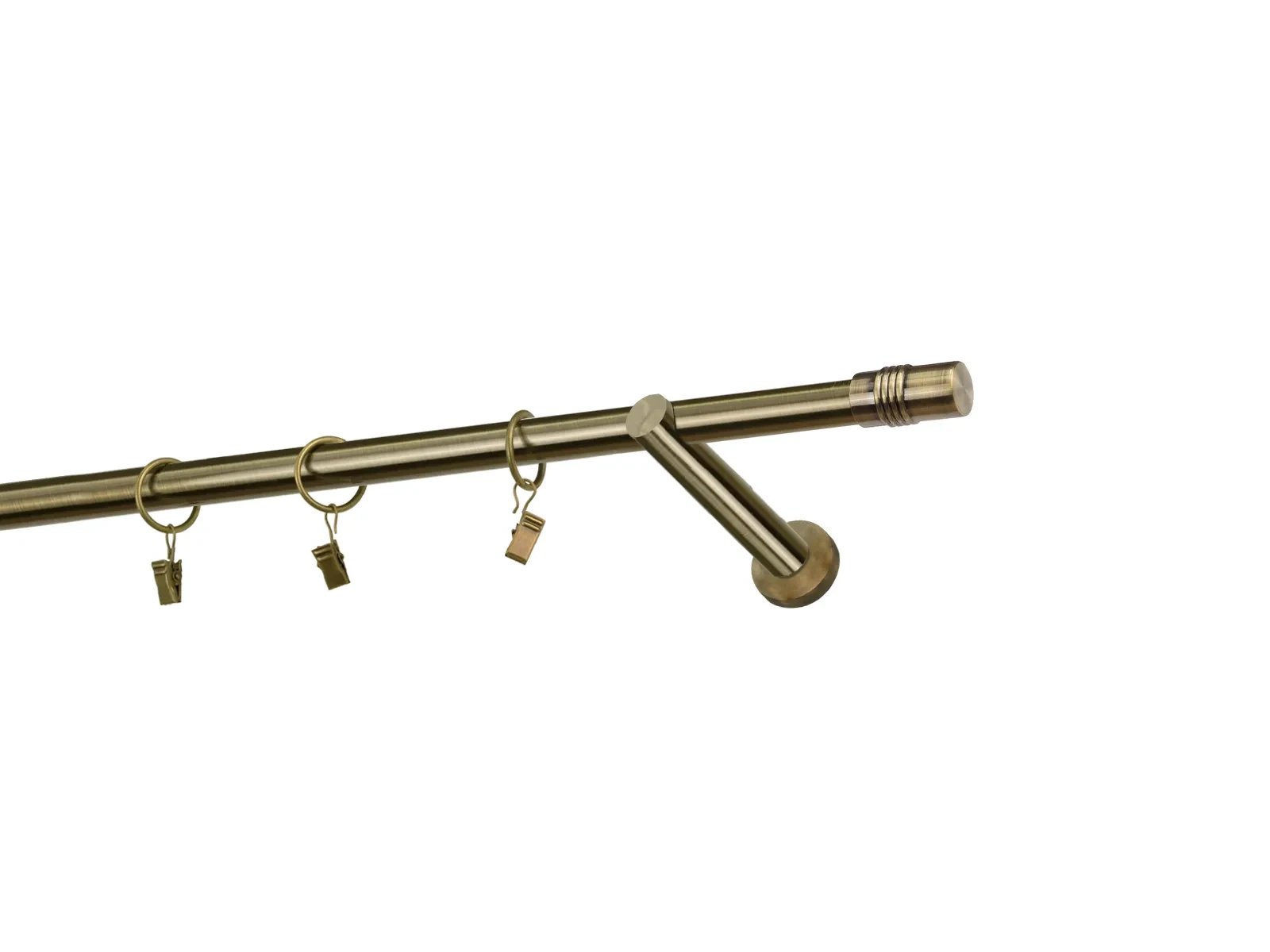 Egysoros 19mm karnis - CYLINDER - antik