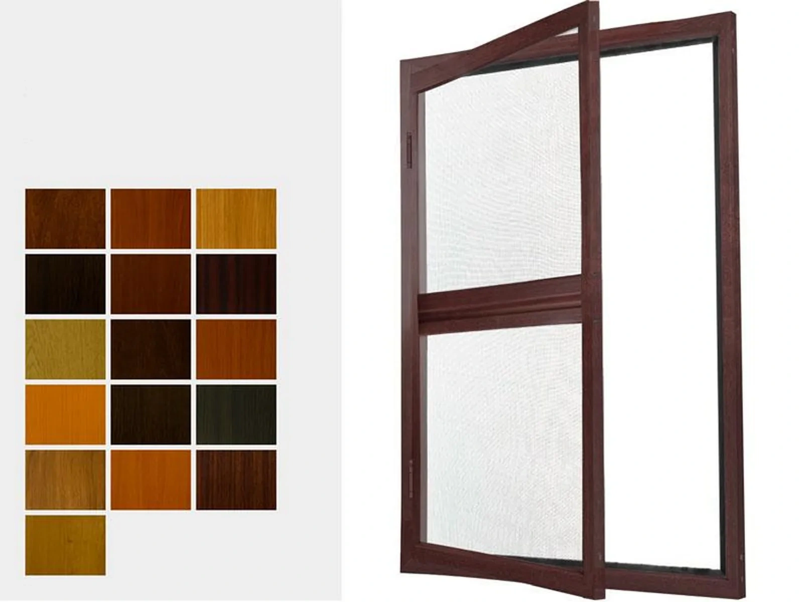 Zsanéros szúnyogháló AJTÓRA SMART keretben - renolit