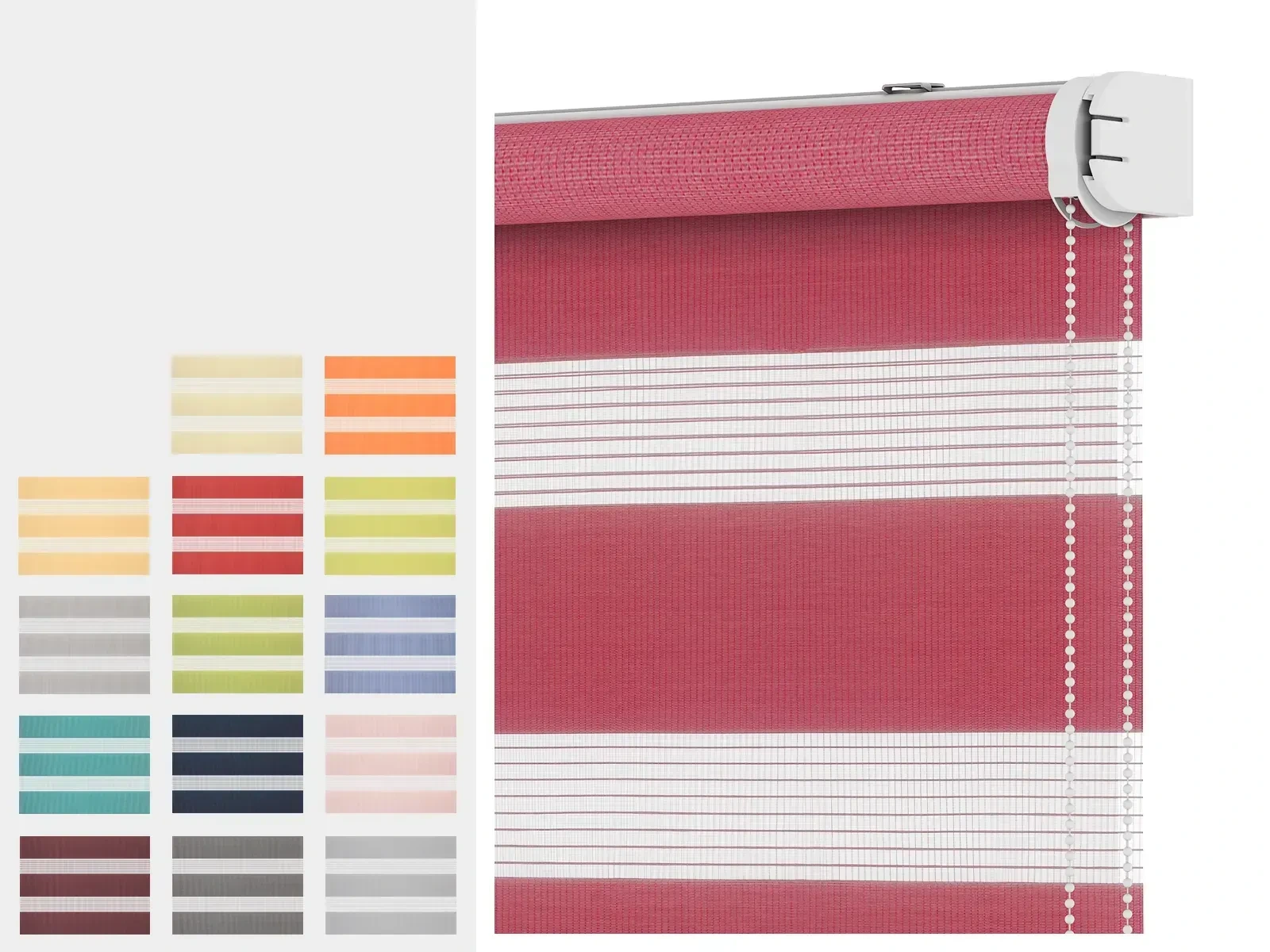 SOLID M roló - BAHAMA sávroló szövet