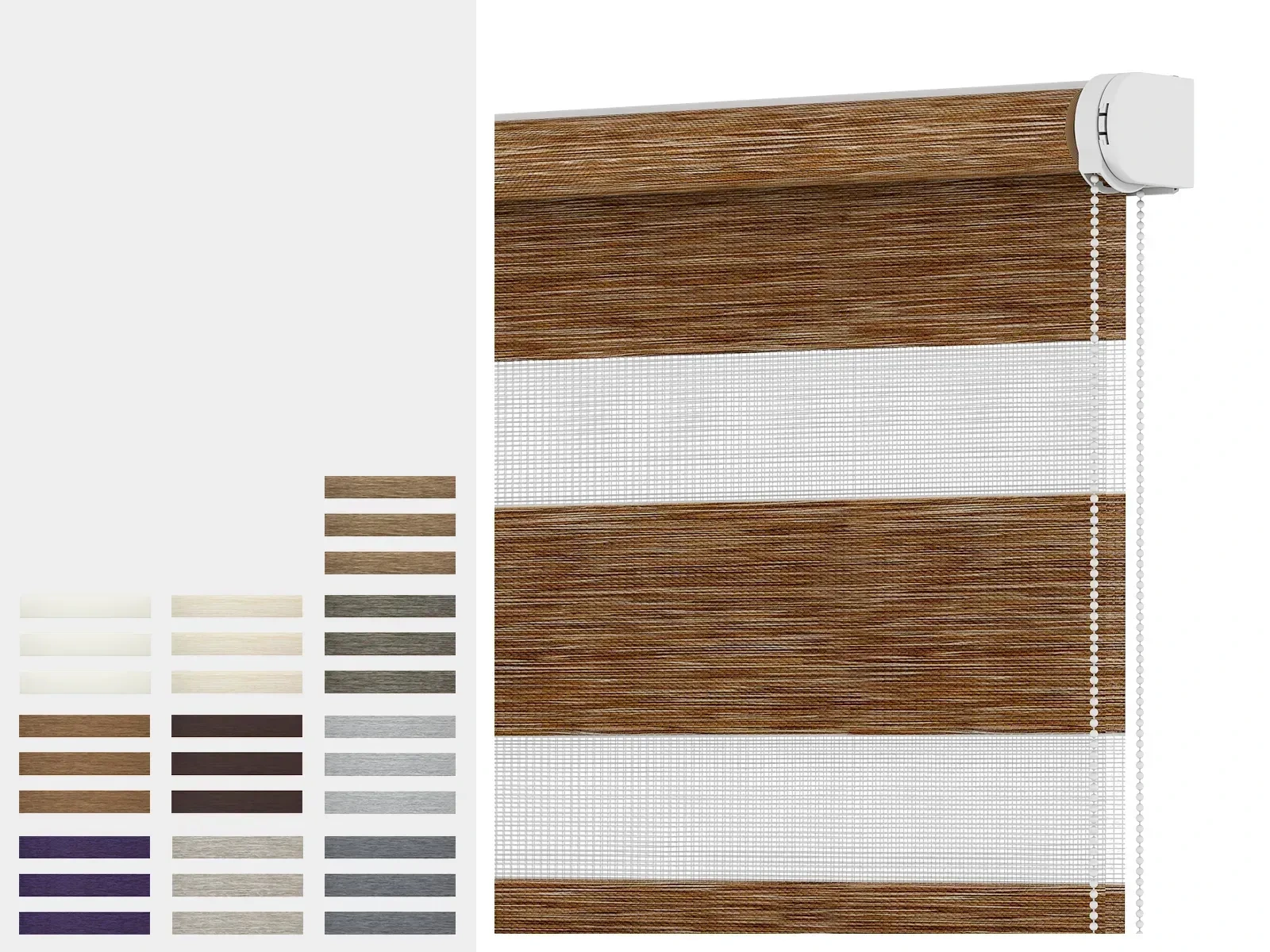 SOLID S roló - MAURITIUS sávroló szövet