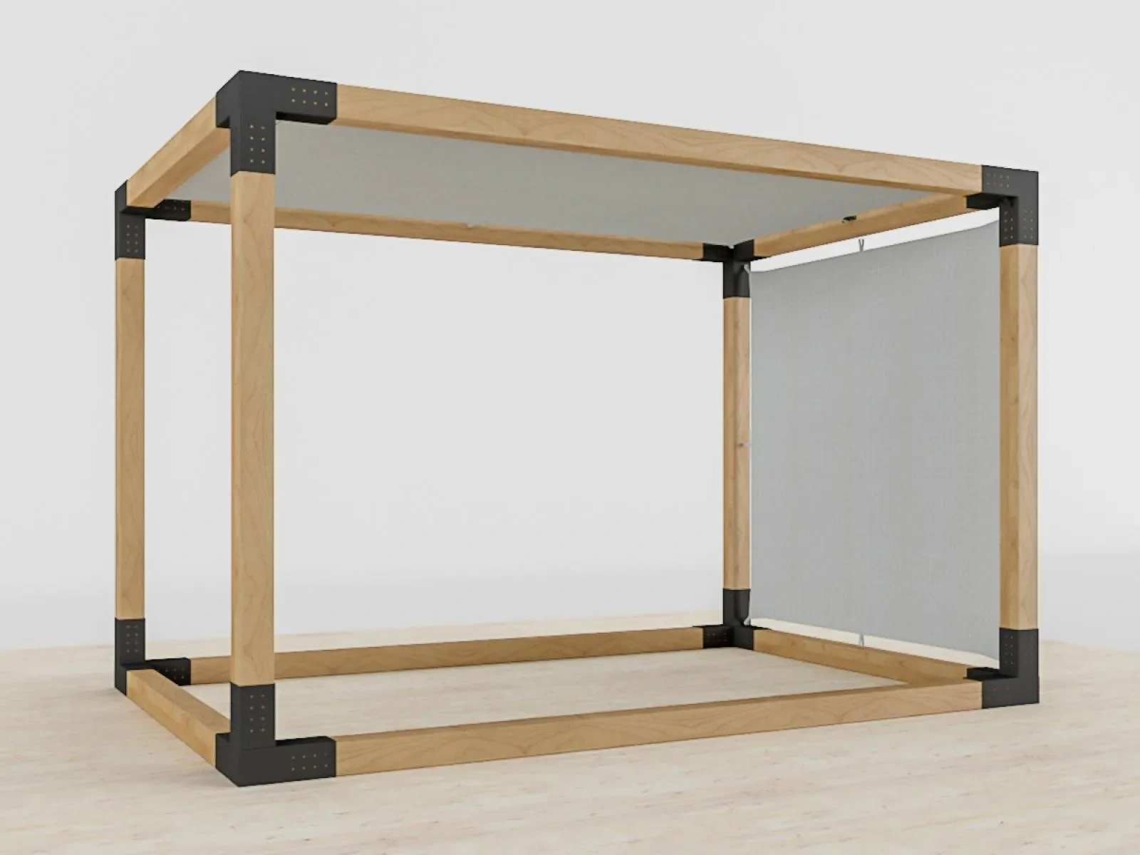 VEGAS Pergola- szabadon álló, alsó peremmel - 1 szakaszos