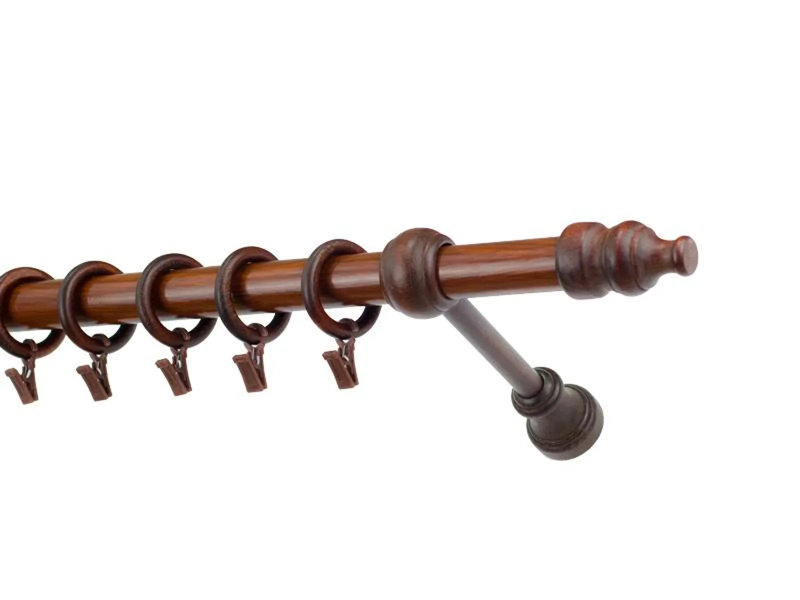 Egysoros 28mm-es fa karnis - DIÓ