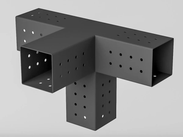 VEGAS Pergola- szabadon álló, alsó peremmel - 2 szakaszos 4