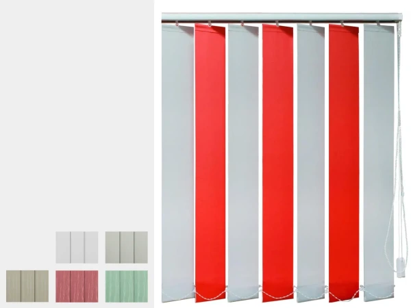 Kétszínű szalagfüggöny - VAN GOGH szövet