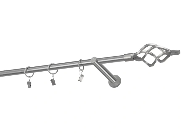 Egysoros 16mm karnis - AZUR GOLYÓ - satin