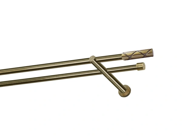 Kétsoros 16x16mm karnis - COKOL - antik 1