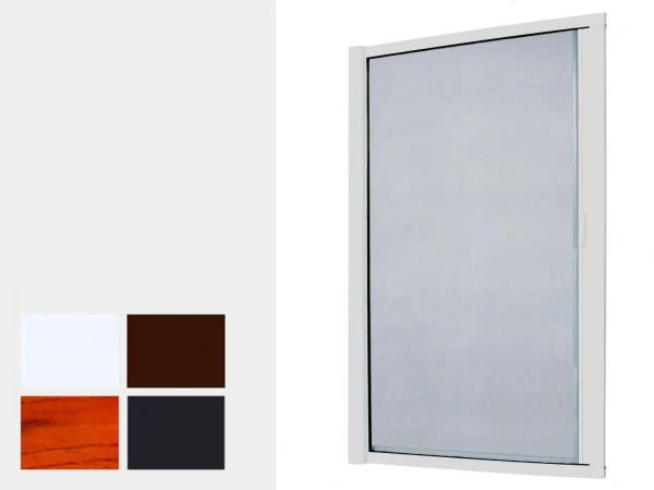 Vízszintes működtetésű rolós szúnyogháló tetőablakokra – hagyományos színek