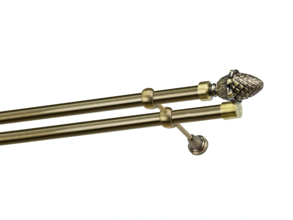 Kétsoros 25x25mm karnis - MAKK - antik 1