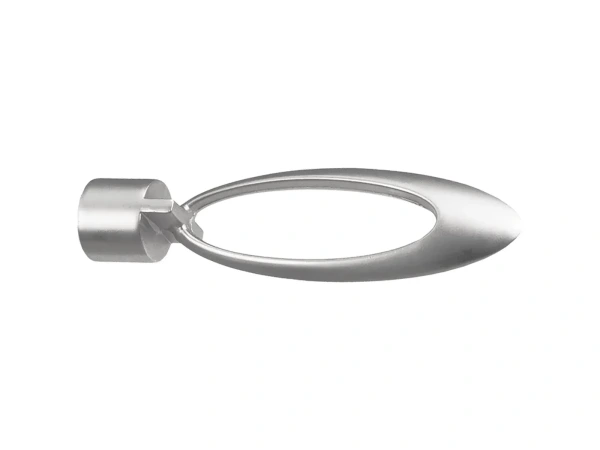 Egysoros 19mm-es függönykarnis - belső sínes rúd - VENEZIA - satin 2