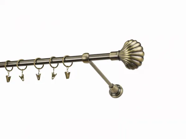Egysoros 16mm karnis - SHELL - antik
