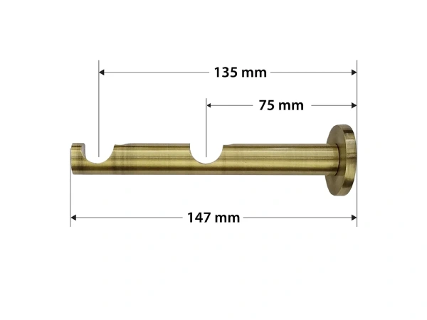 Kétsoros 16x16mm karnis - SEVILLA - antik 3