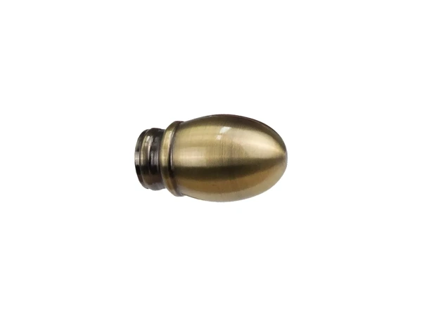 Egysoros 19mm-es függönykarnis - belső sínes rúd - BELUNO - antik 2
