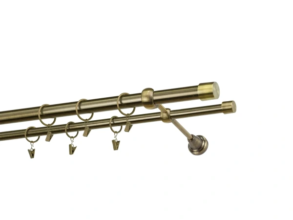 Kétsoros 25x16mm karnis - PULLO - antik