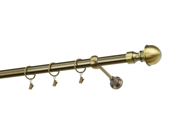 Egysoros 25mm karnis - BOSTON - antik