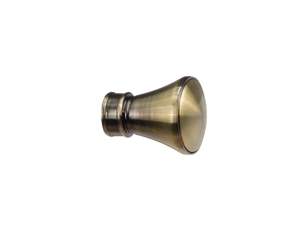 Kétsoros 19x19mm-es függönykarnis - belső sínes rúd - KOLOSEO - antik 2