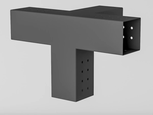 Négy csomós X-alakú oszloptartó (középen 1 oldalsó keresztrúddal) 1