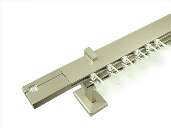 Kétsínes SQUARE LINE karnis - KRYSTAL karnisvég