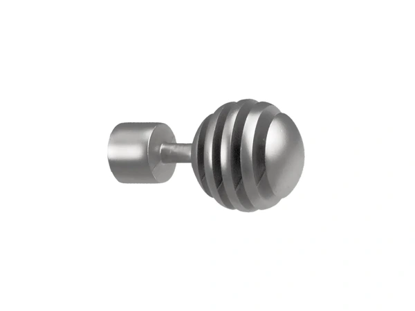 Egysoros 19mm-es függönykarnis - belső sínes rúd - VERONA - satin 2