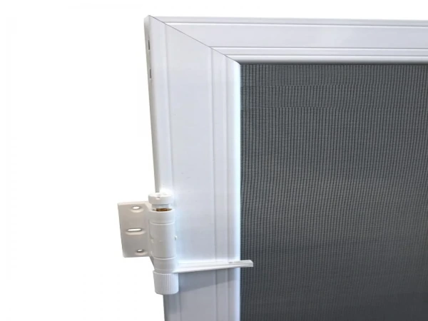 Zsanéros szúnyogháló AJTÓRA - faimitáció 2