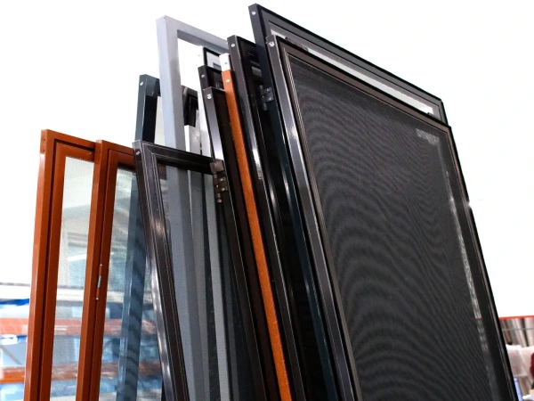 Zsanéros szúnyogháló AJTÓRA - faimitáció 5