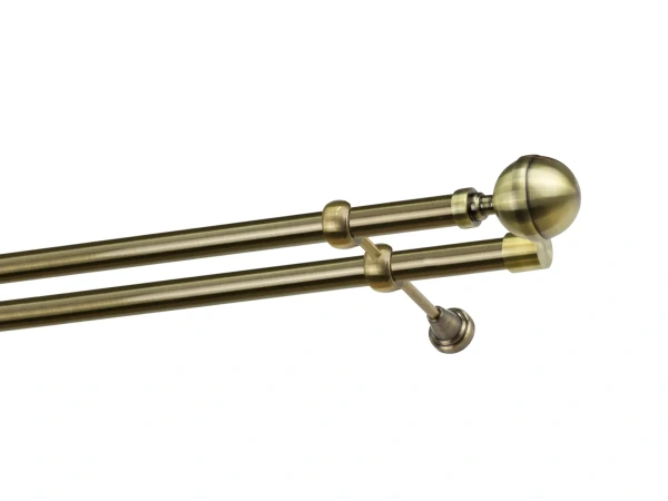 Kétsoros 25x25mm karnis - KALISTO - antik 1