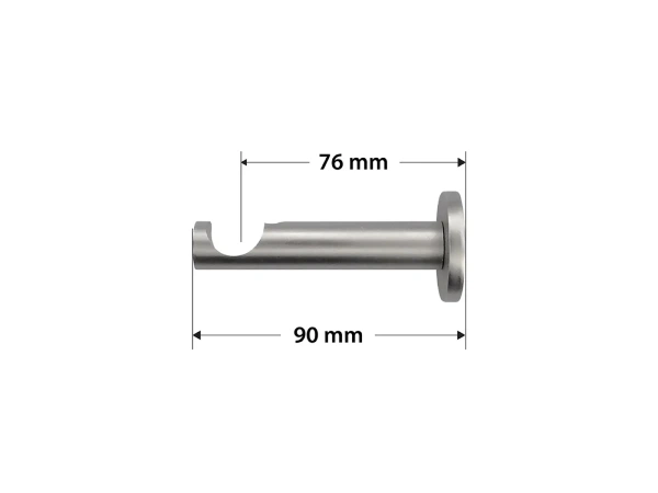 Egysoros 19mm karnis - TRAPEZIUM - satin 3