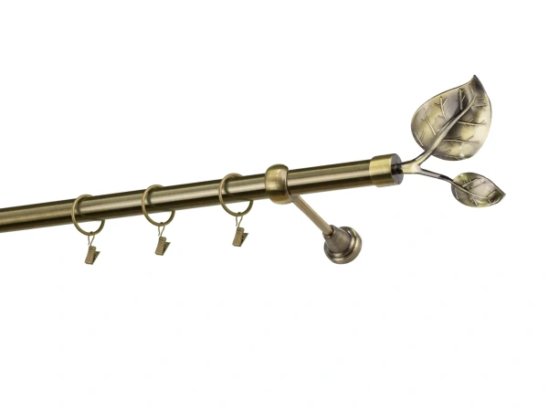 Egysoros 25mm karnis - NAGY LEVÉL - antik