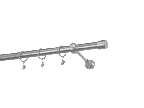 Egysoros 25mm karnis - PULLO - satin