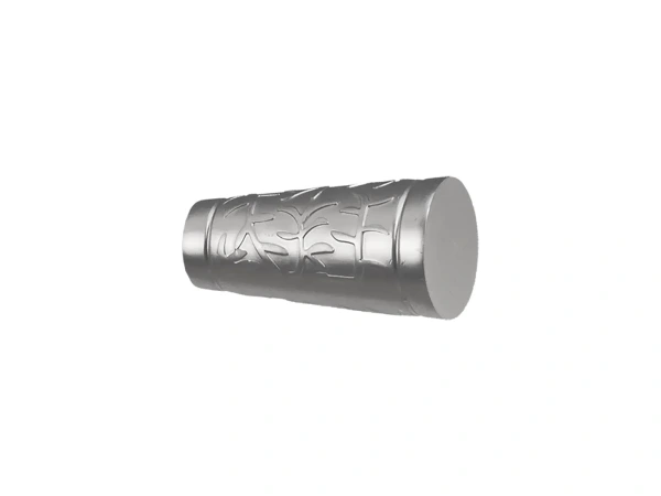Kétsoros 19x19mm-es függönykarnis - belső sínes rúd - SEVILLA - satin 2