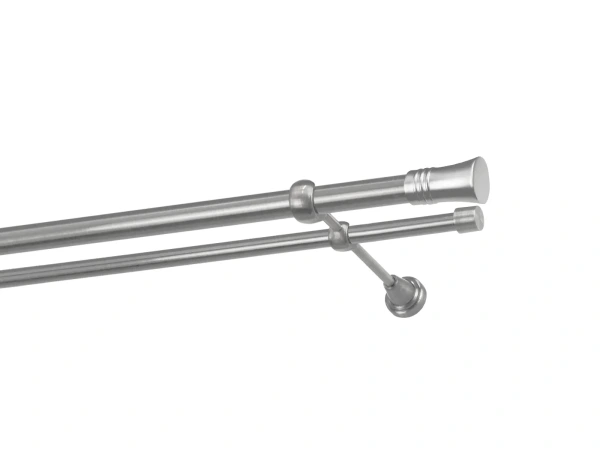 Kétsoros 25x16mm karnis - CAPRI - satin 1