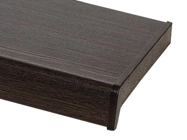 Belső műanyag ablakpárkány - sötét tölgy