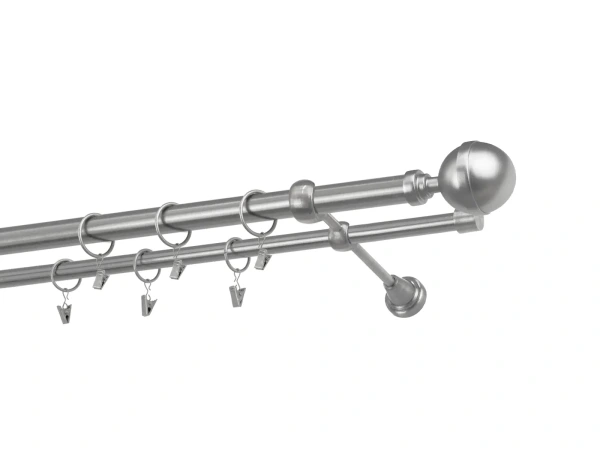 Kétsoros 25x16mm karnis - KALISTO - satin