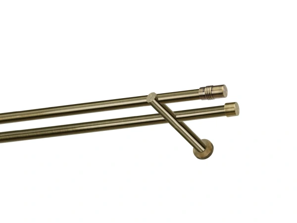 Kétsoros 19x19mm karnis - CYLINDER - antik 1