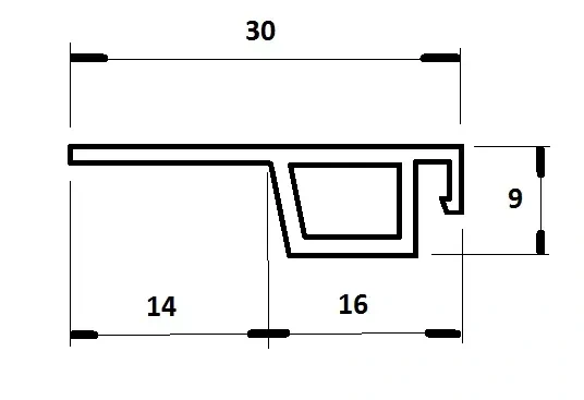 Atipikus FIX szúnyogháló ABLAKRA - forma 8 1