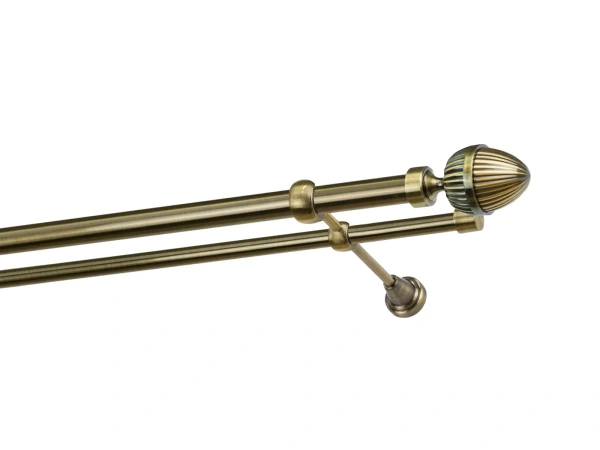 Kétsoros 25x16mm karnis - ODEON - antik 1