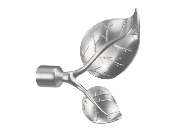 Kétsoros 16x16mm karnis - NAGY LEVÉL - satin 2