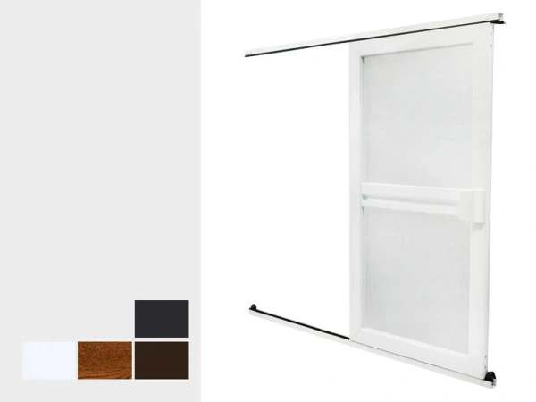 Toló szúnyogháló AJTÓRA - hagyományos színek