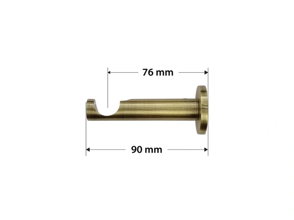 Egysoros 19mm karnis - AZUR GOLYÓ - antik 3