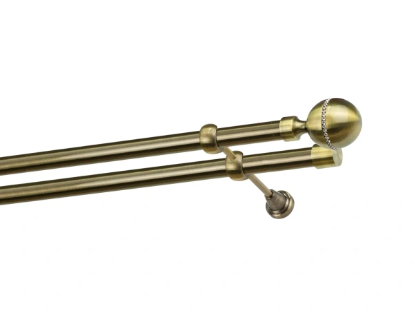 Kétsoros 25x25mm karnis - KALISTO CRYSTAL - antik 1