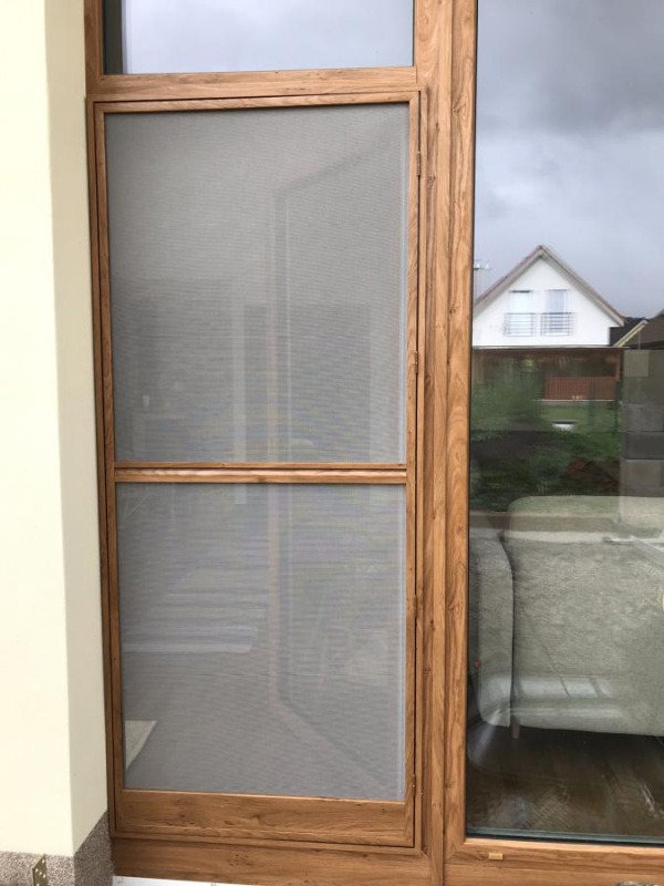 Zsanéros szúnyogháló AJTÓRA SMART keretben - RAL színek 3