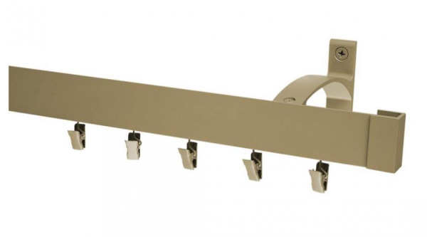 Egysínes oldalfali MODERN karnis - PATINA árnyalat