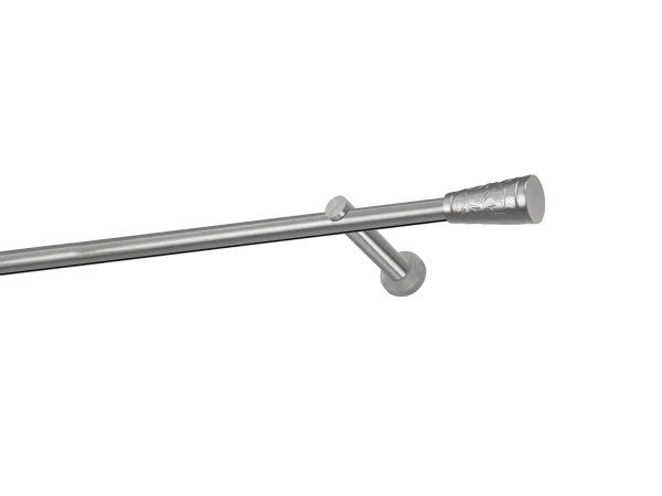 Egysoros 19mm-es függönykarnis - belső sínes rúd - SEVILLA - satin 1