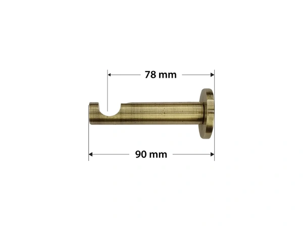 Egysoros 16mm karnis - CRYSTAL GOLYÓ - antik 3