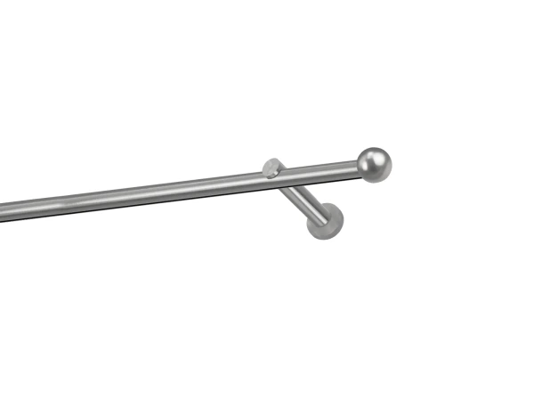 Egysoros 19mm-es függönykarnis - belső sínes rúd - BOLOGNA - satin 1