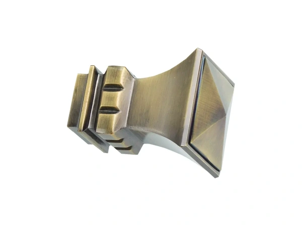 Kétsoros 25x16mm karnis - TORONY - antik 2