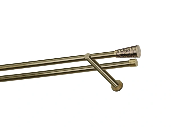 Kétsoros 19x19mm karnis - SEVILLA - antik 1