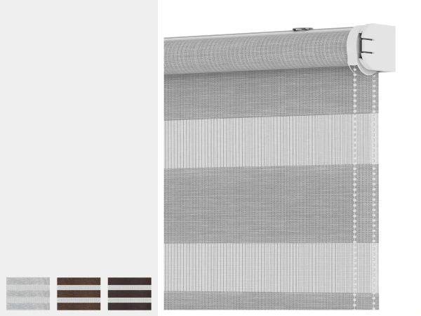 SOLID M roló - BLACK ELEGANCE sávroló szövet